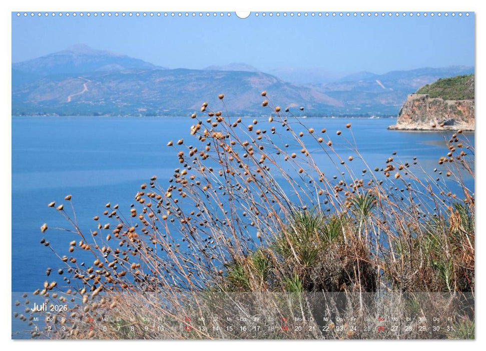 Nafplio – griechische Perle des Peloponnes (CALVENDO Premium Wandkalender 2026)