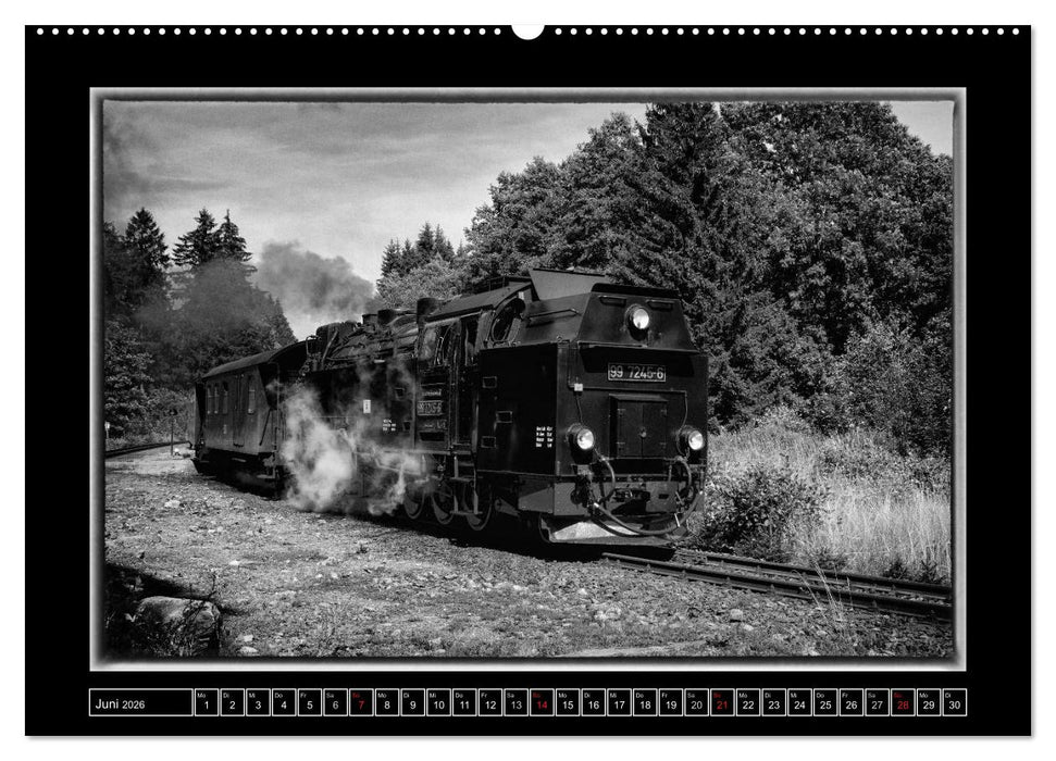 Nostalgie Dampf (CALVENDO Premium Wandkalender 2026)