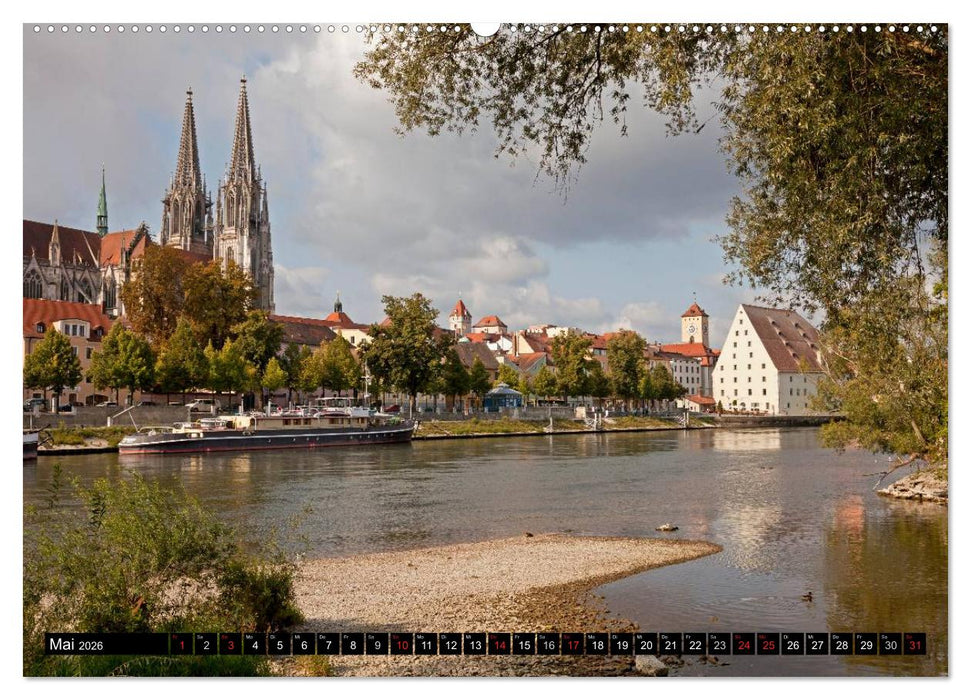 Regensburg - Bayern (CALVENDO Premium Wandkalender 2026)