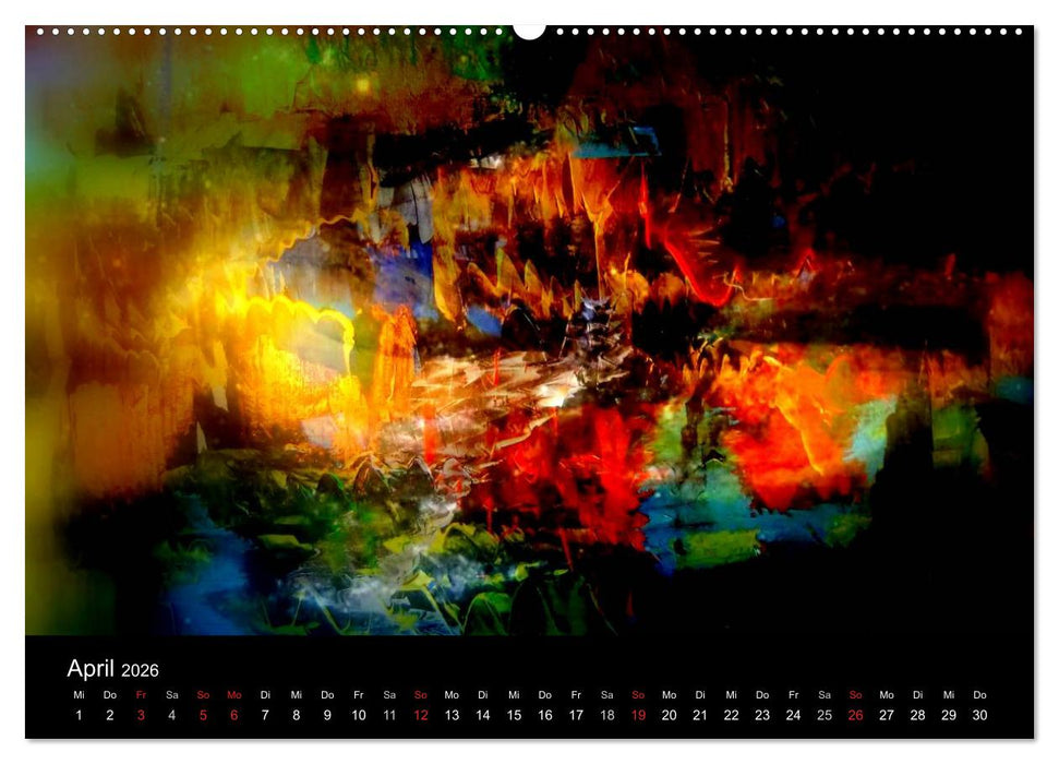 MEDIA-ART Der Kunstkalender (CALVENDO Premium Wandkalender 2026)