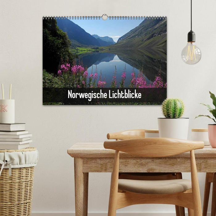 Norwegische Lichtblicke (CALVENDO Wandkalender 2026)