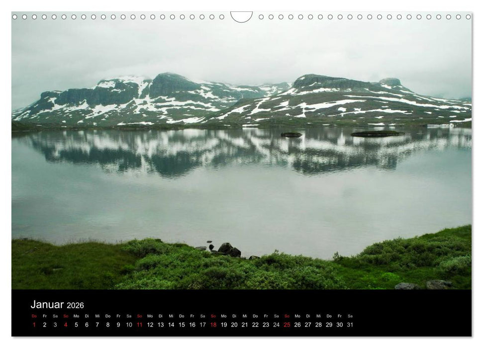 Norwegische Lichtblicke (CALVENDO Wandkalender 2026)