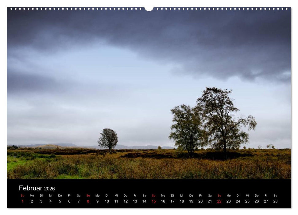 Schottland Landschaften (CALVENDO Wandkalender 2026)