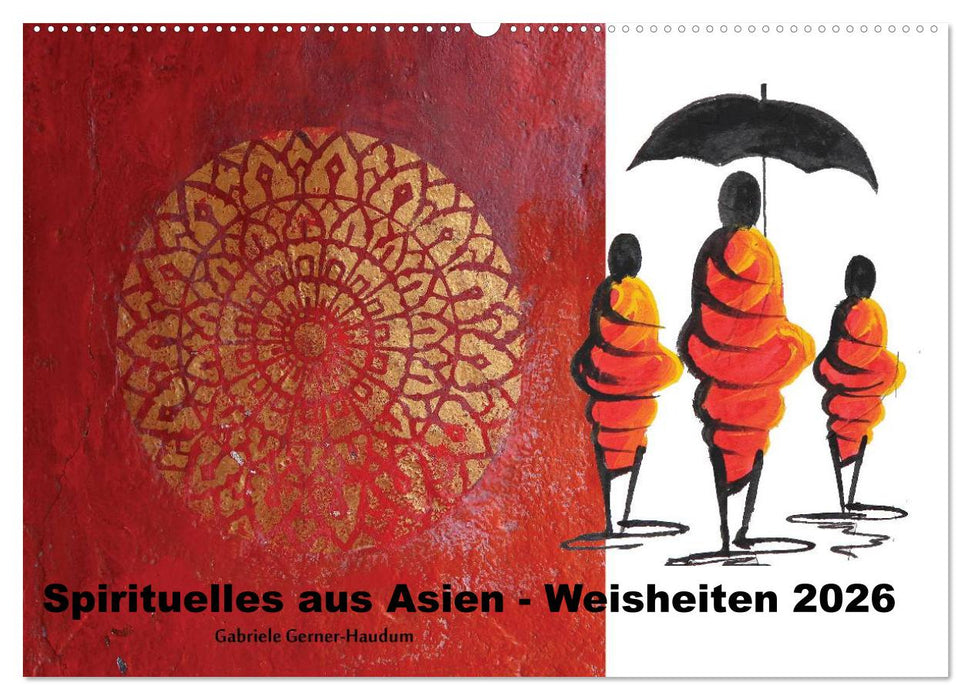 Spirituelles aus Asien - Weisheiten 2026 (CALVENDO Wandkalender 2026)