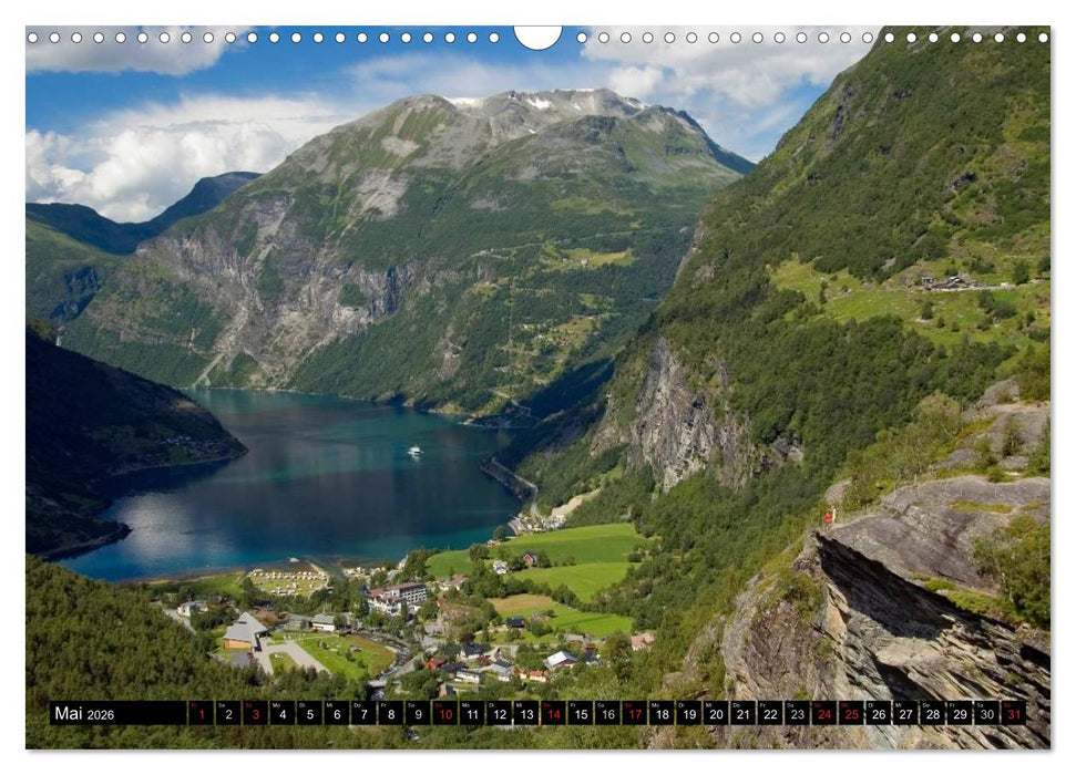 Skandinavien entdecken (CALVENDO Wandkalender 2026)