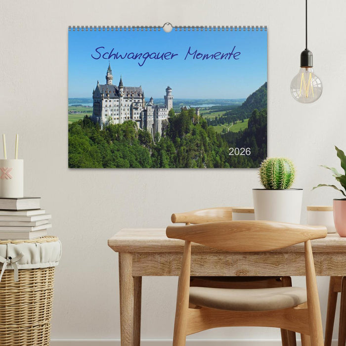 Schwangauer Momente (CALVENDO Wandkalender 2026)
