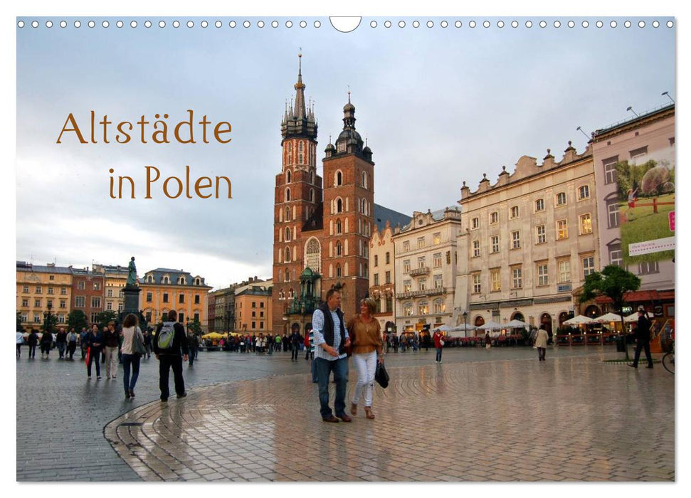 Altstädte in Polen (CALVENDO Wandkalender 2026)