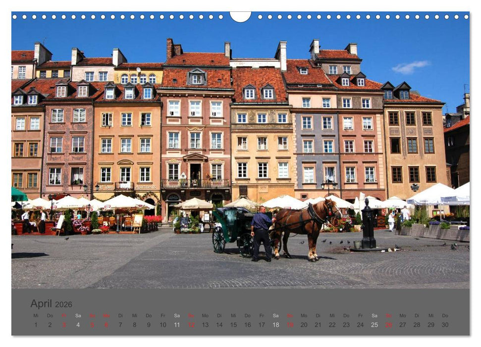 Altstädte in Polen (CALVENDO Wandkalender 2026)