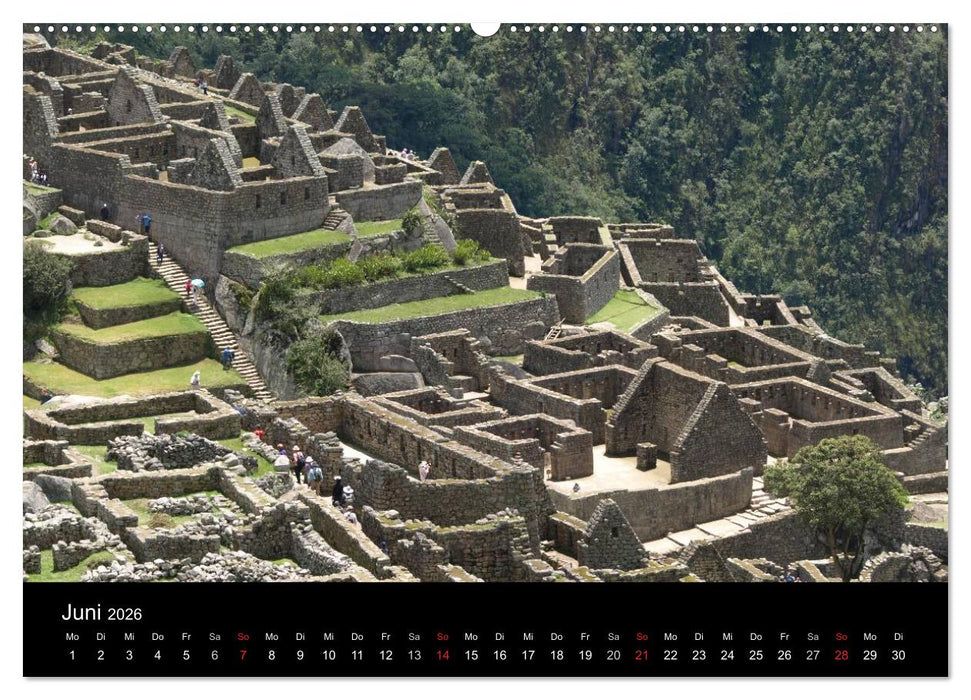 Machu Picchu - Die Stadt in den Wolken (CALVENDO Wandkalender 2026)