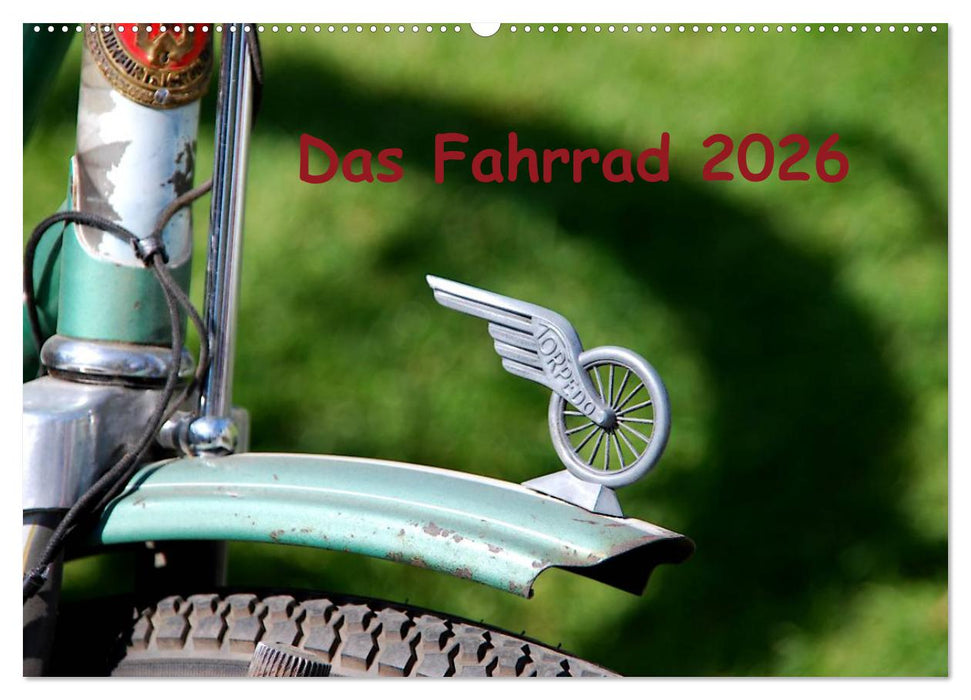 Das Fahrrad 2026 (CALVENDO Wandkalender 2026)