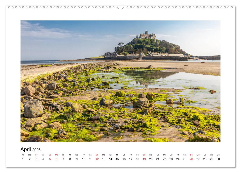 Cornwall - Land zwischen den Meeren (CALVENDO Wandkalender 2026)