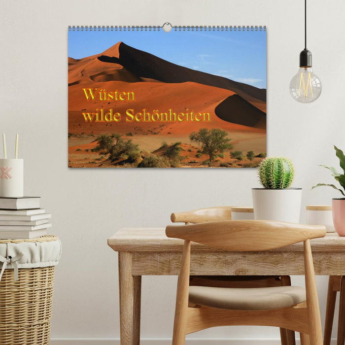 Wüsten, wilde Schönheiten (CALVENDO Wandkalender 2026)
