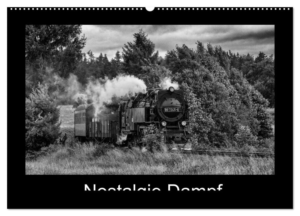 Nostalgie Dampf (CALVENDO Wandkalender 2026)