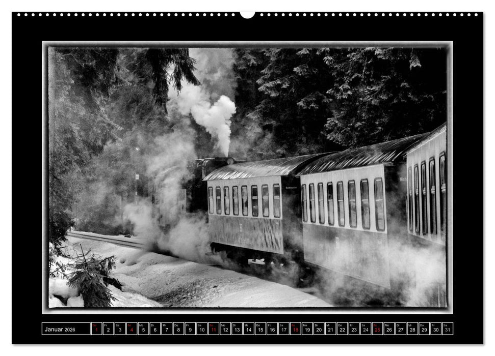Nostalgie Dampf (CALVENDO Wandkalender 2026)