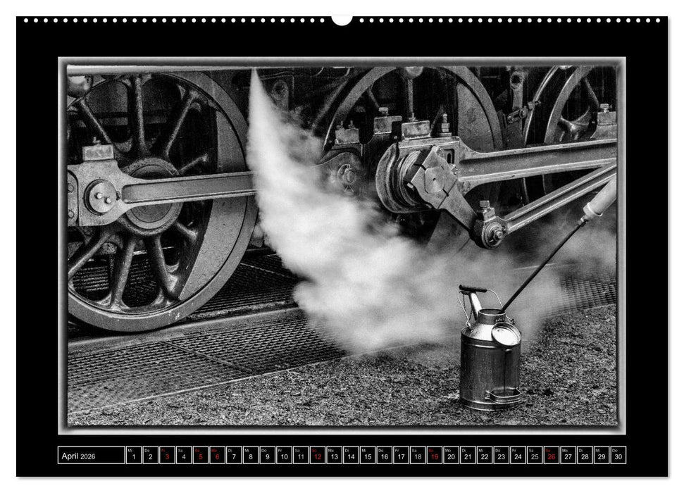 Nostalgie Dampf (CALVENDO Wandkalender 2026)