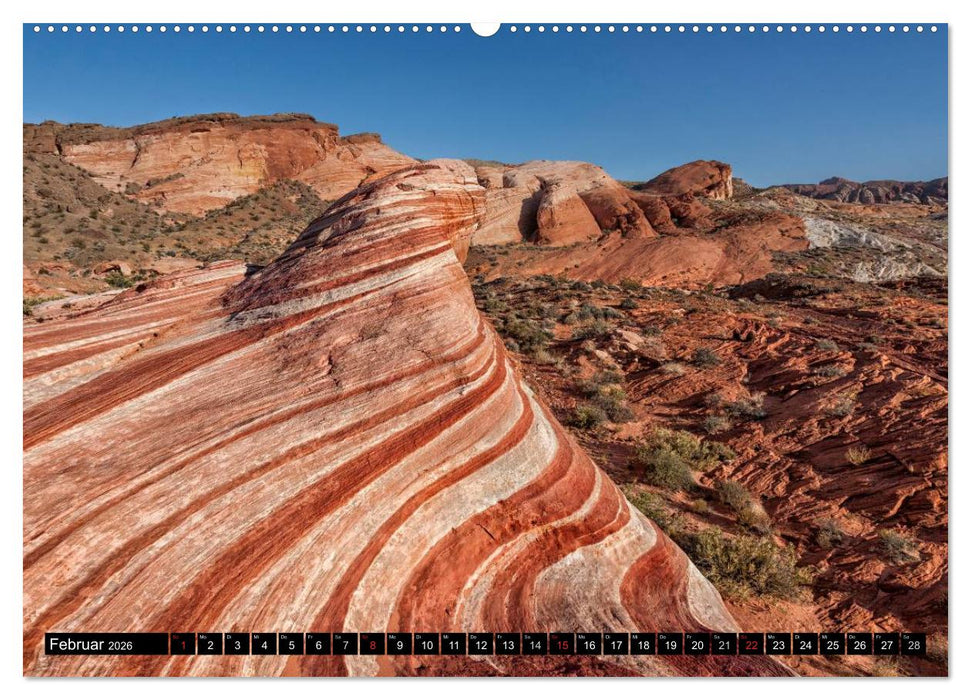 USA Kalender Deluxe (CALVENDO Wandkalender 2026)