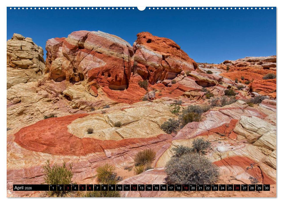 USA Kalender Deluxe (CALVENDO Wandkalender 2026)