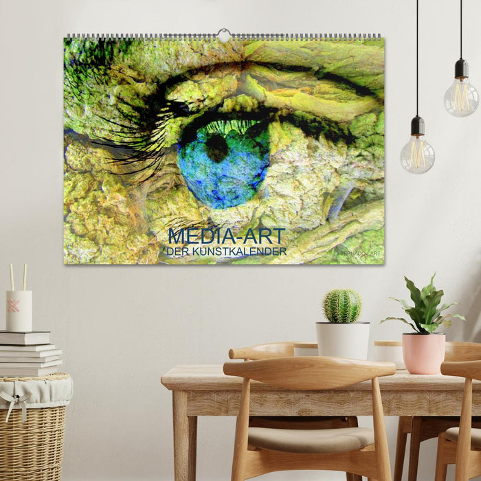 MEDIA-ART Der Kunstkalender (CALVENDO Wandkalender 2026)