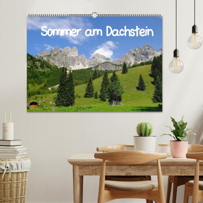 Sommer am Dachstein (CALVENDO Wandkalender 2026)