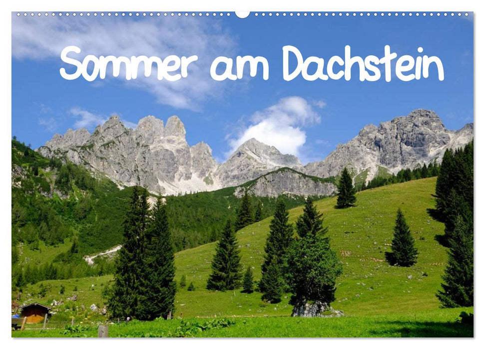 Sommer am Dachstein (CALVENDO Wandkalender 2026)