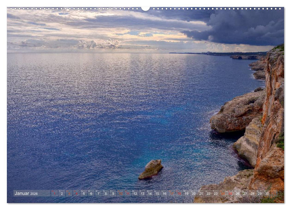Mallorca Zauberhaftes Licht (CALVENDO Wandkalender 2026)