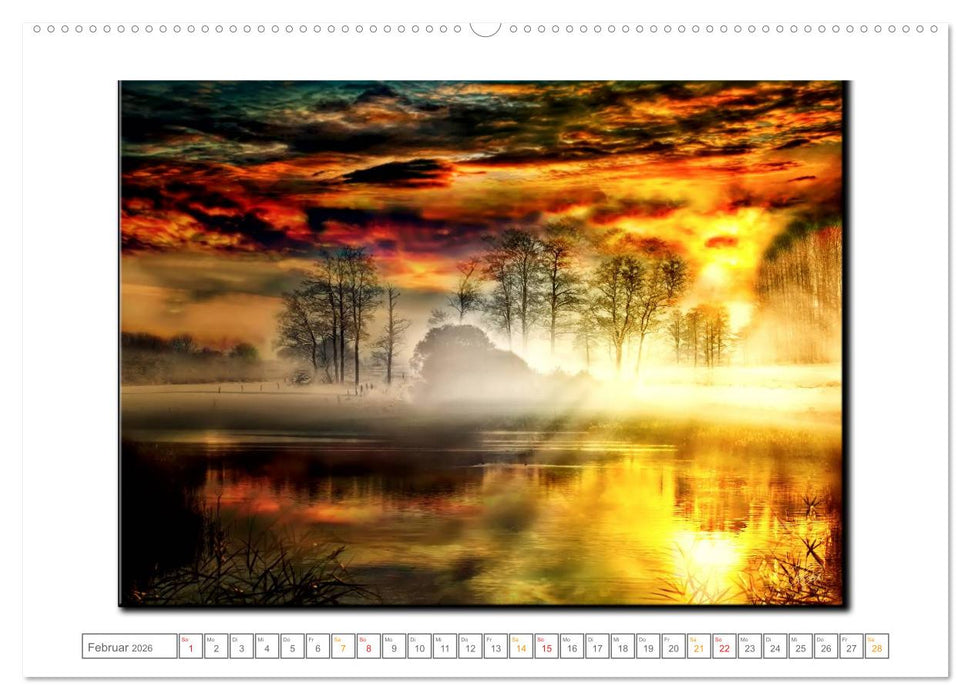 Zwischenzeiten - Zeiten zwischen Tag und Nacht (CALVENDO Wandkalender 2026)