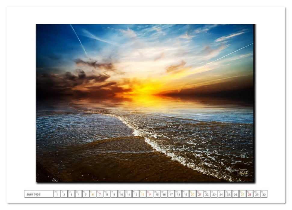 Zwischenzeiten - Zeiten zwischen Tag und Nacht (CALVENDO Wandkalender 2026)