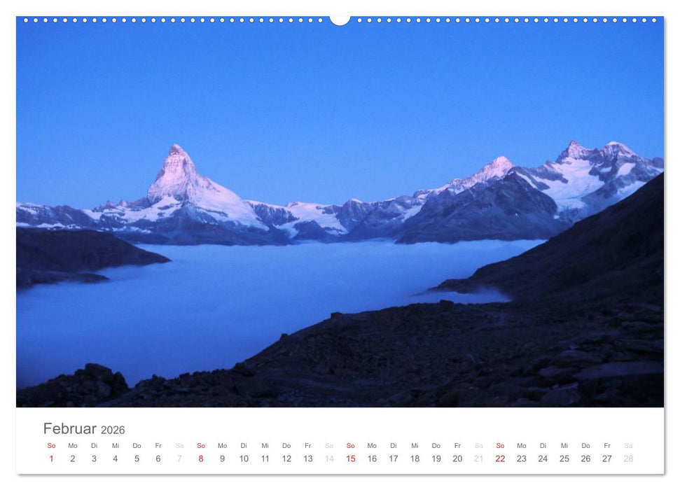Magie Matterhorn (CALVENDO Premium Wandkalender 2026)
