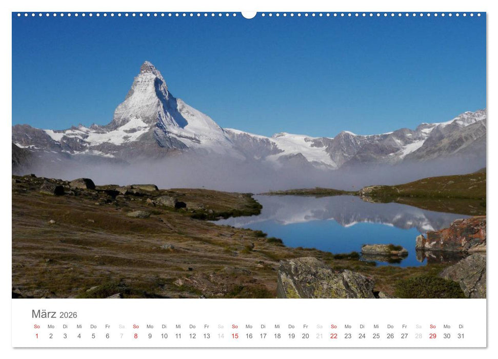 Magie Matterhorn (CALVENDO Premium Wandkalender 2026)