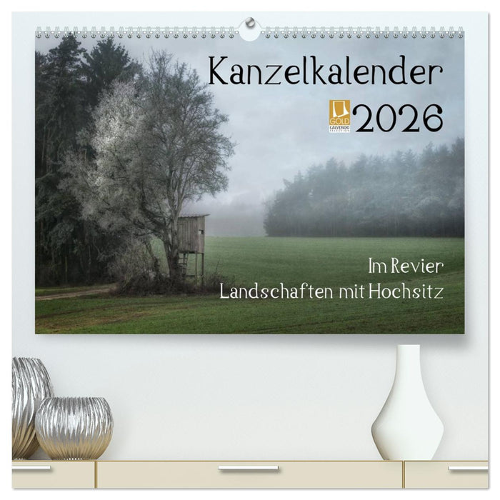 Kanzelkalender 2026 (CALVENDO Premium Wandkalender 2026)
