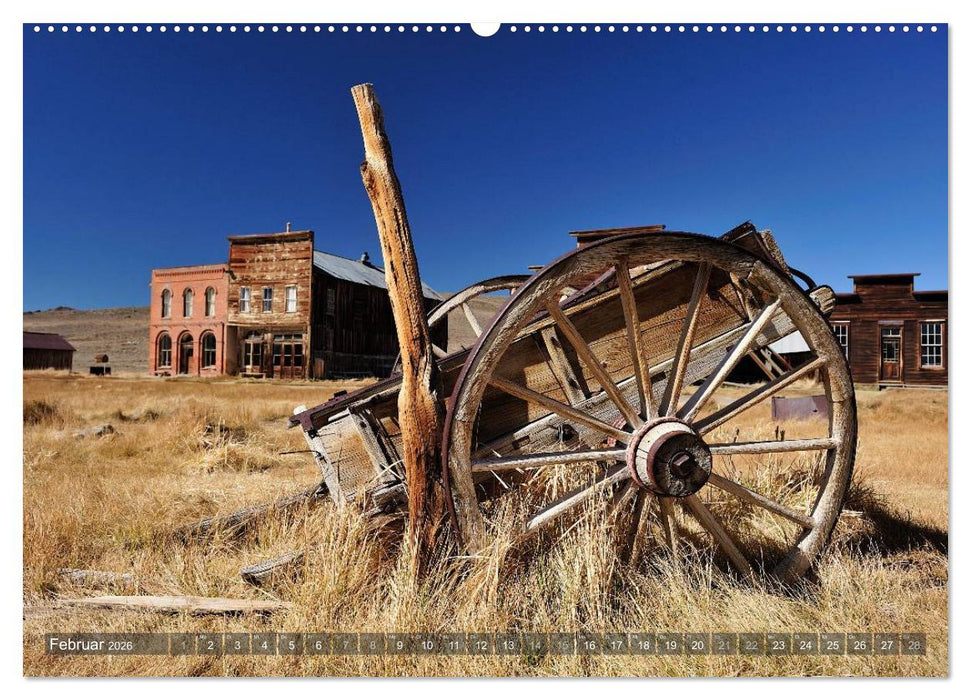 Geisterstädte Christian Heeb (CALVENDO Premium Wandkalender 2026)