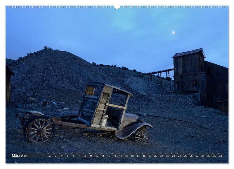 Geisterstädte Christian Heeb (CALVENDO Premium Wandkalender 2026)