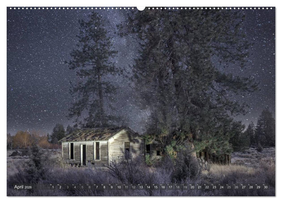 Geisterstädte Christian Heeb (CALVENDO Premium Wandkalender 2026)