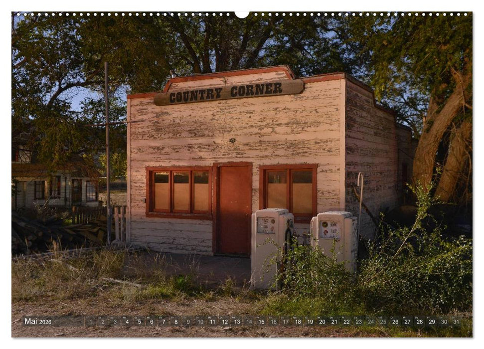 Geisterstädte Christian Heeb (CALVENDO Premium Wandkalender 2026)