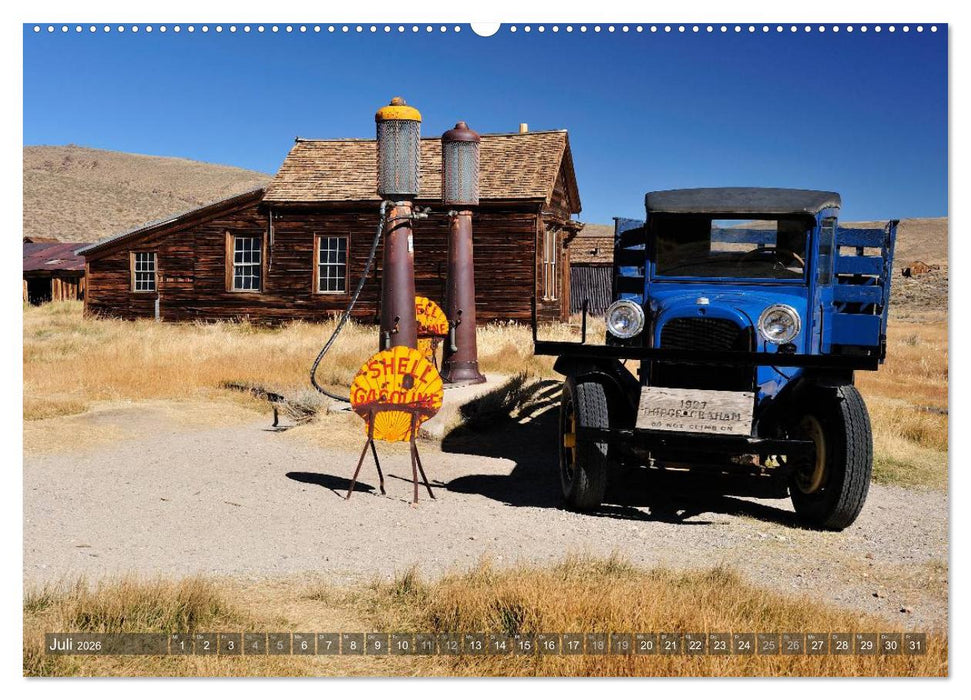 Geisterstädte Christian Heeb (CALVENDO Premium Wandkalender 2026)