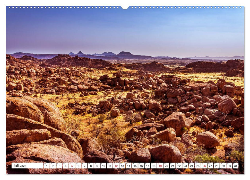 Namibia - Farben und Licht (CALVENDO Premium Wandkalender 2026)