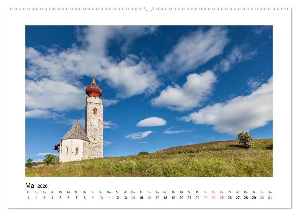 Sehnsucht nach Südtirol (CALVENDO Premium Wandkalender 2026)