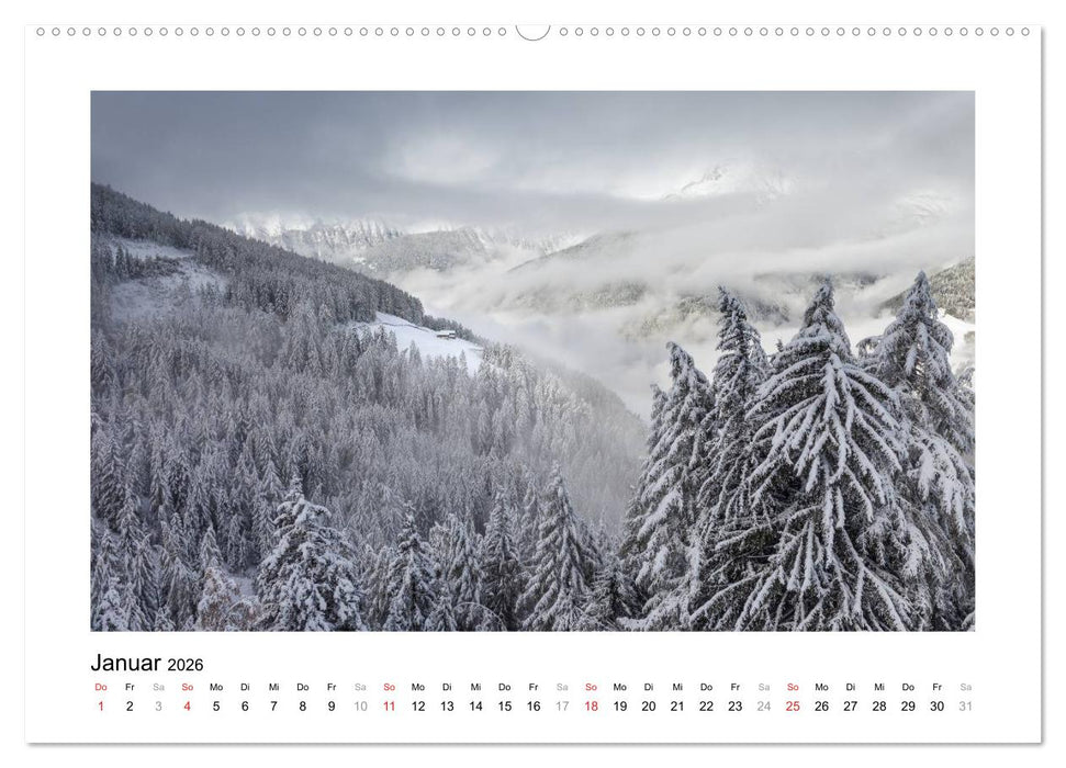 Schönes Landleben im Ahrntal (CALVENDO Premium Wandkalender 2026)