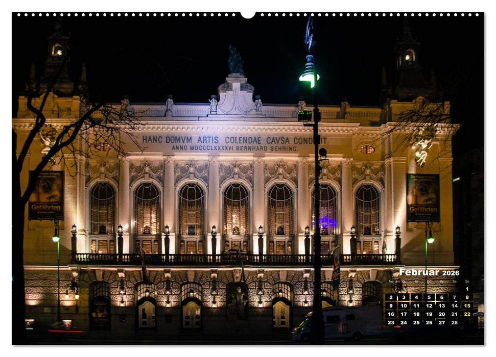Berlin im Lichterglanz 2026 (CALVENDO Premium Wandkalender 2026)