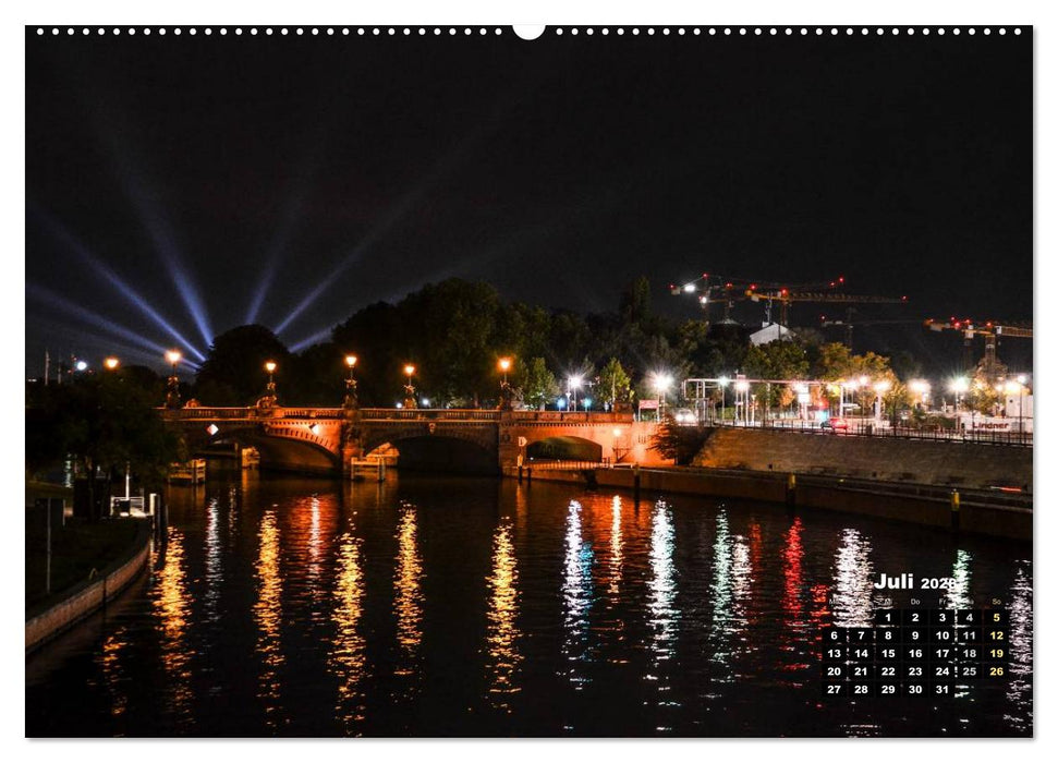 Berlin im Lichterglanz 2026 (CALVENDO Premium Wandkalender 2026)