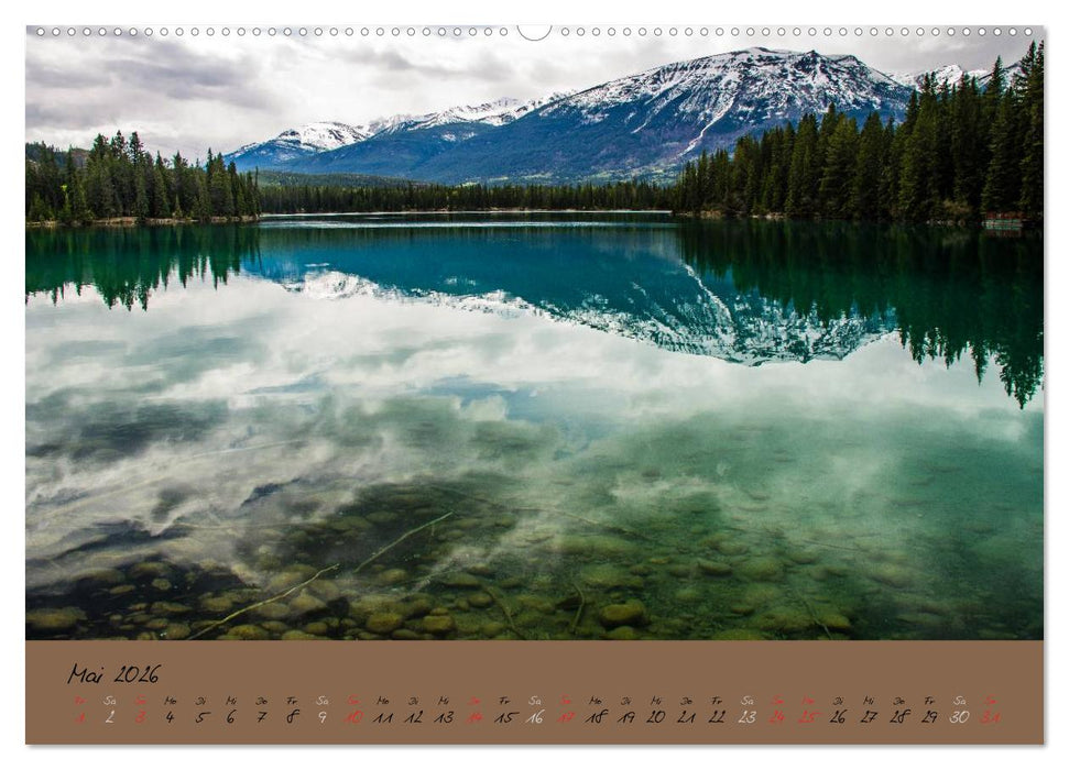 Fernweh nach Westkanada (CALVENDO Premium Wandkalender 2026)