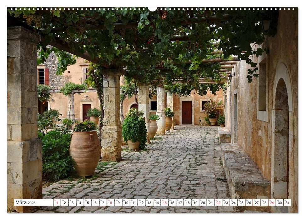 Kreta - Sonnenparadies und Wiege Europas (CALVENDO Premium Wandkalender 2026)