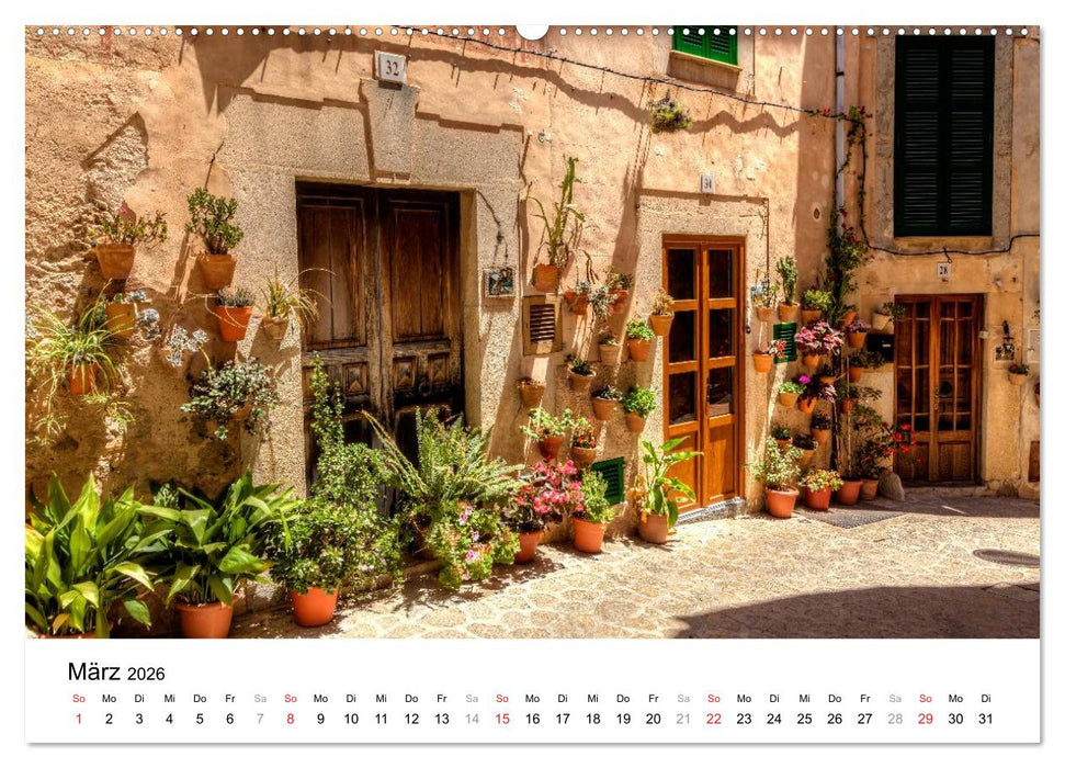 Mallorca - Trauminsel des Südens (CALVENDO Premium Wandkalender 2026)