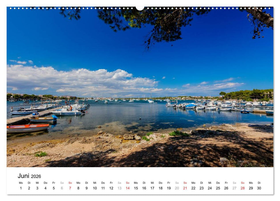 Mallorca - Trauminsel des Südens (CALVENDO Premium Wandkalender 2026)