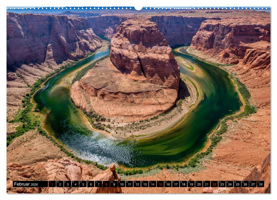 USA Der faszinierende Südwesten (CALVENDO Premium Wandkalender 2026)