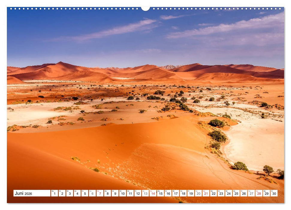 Namibia - Farben und Licht (CALVENDO Wandkalender 2026)