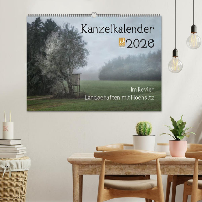 Kanzelkalender 2026 (CALVENDO Wandkalender 2026)