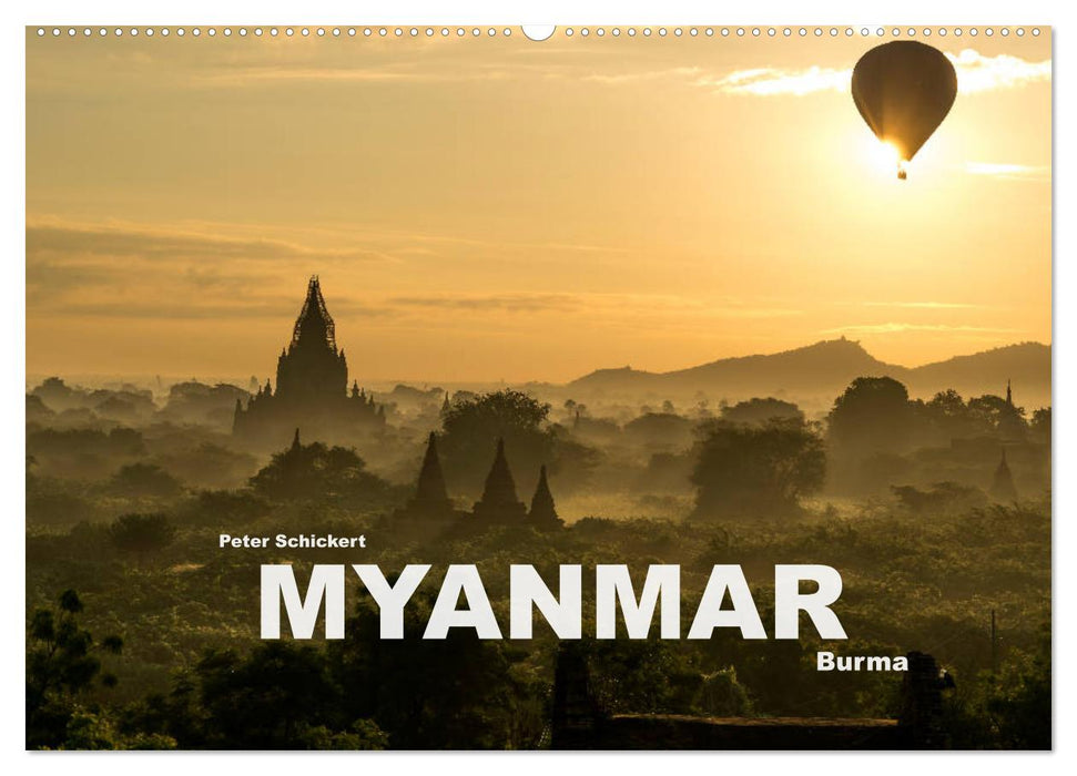 Myanmar - Burma (CALVENDO Wandkalender 2026)