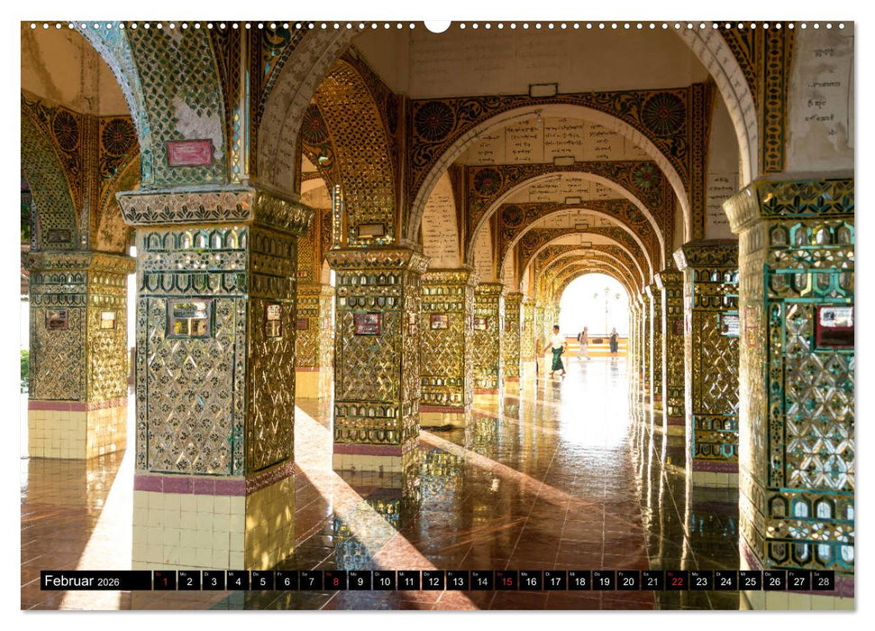 Myanmar - Burma (CALVENDO Wandkalender 2026)