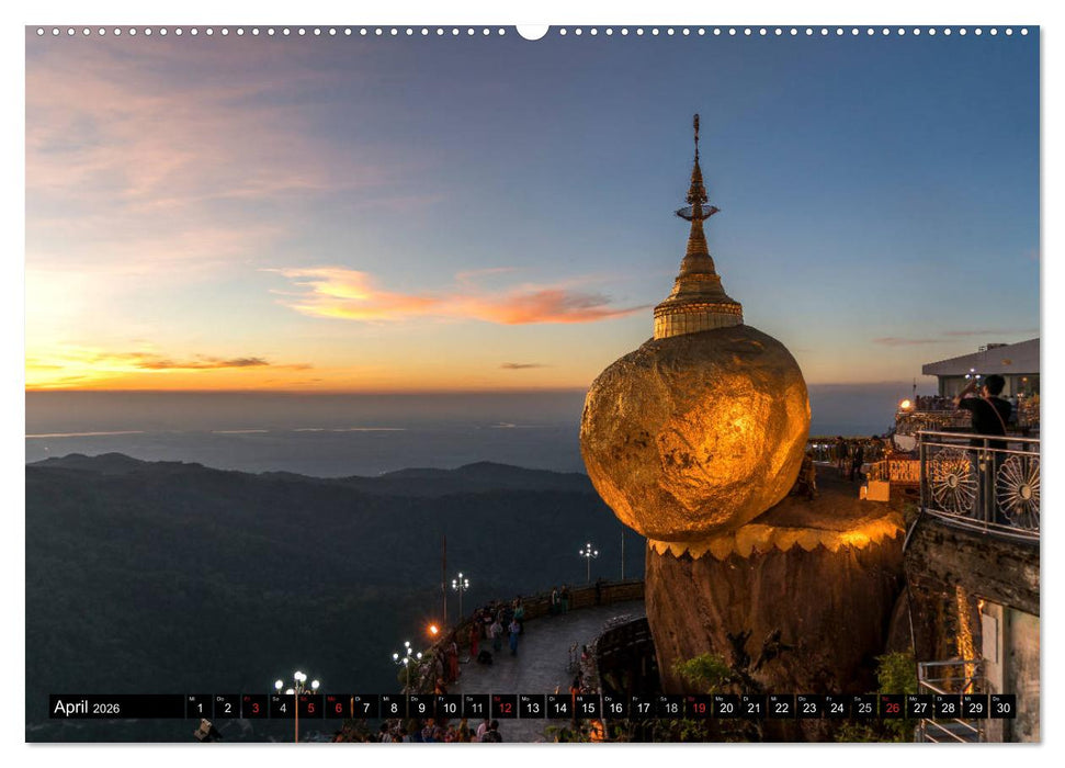 Myanmar - Burma (CALVENDO Wandkalender 2026)